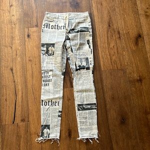 Mother Jeans Newspaper